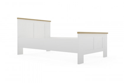 Marlow von Wiemann - Single-Schlafzimmer 3-teilig weiß - Eiche