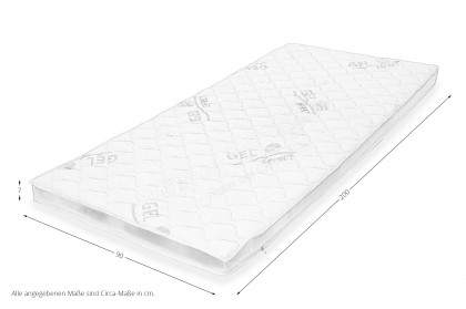 G100 von Sun Garden - Gelschaum-Topper 90 x 200 cm