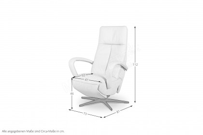 NV 172 von Releazz - Funktionssessel betulla-beige