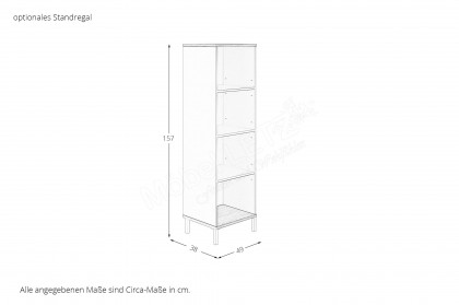 Lovely Aliv von YUNY by Paidi - Jugendzimmer-Set off-white/ Dark-Walnut