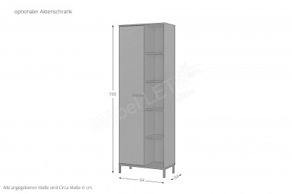 GW-Rovigo von Germania - Schreibtisch mit Elektro-Höhenverstellung