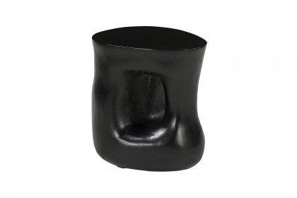 Black Smooth von SIT Möbel - Beistelltisch aus massivem Mangoholz in Schwarz