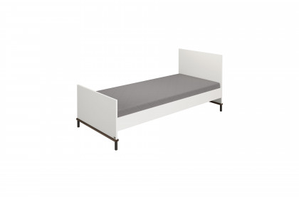 Lovely Aliv von YUNY by Paidi - Schrank & Bett off-white/ Dark-Walnut