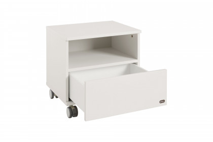 Lovely Aliv von YUNY by Paidi - Schrank & Bett off-white/ Dark-Walnut