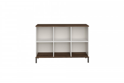 Lovely Aliv von YUNY by Paidi - Schrank & Bett off-white/ Dark-Walnut