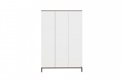 Lovely Aliv von YUNY by Paidi - Schrank & Bett off-white/ Dark-Walnut