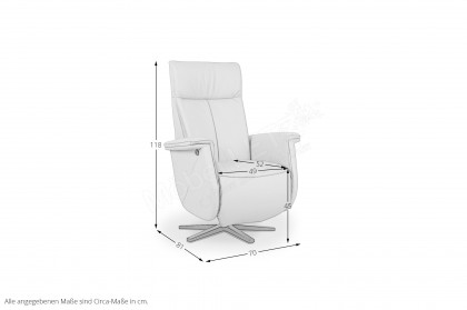 EA 331 von Releazz - Sessel mocca