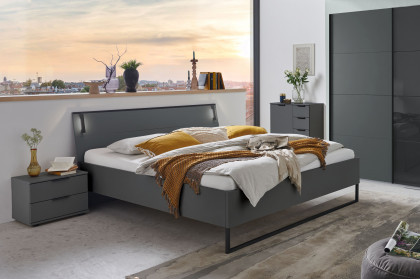 Tilburg von Wimex - Schlafzimmer 3-teilig grafitgrau