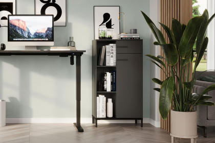 GW-Rovigo von Germania - Highboard in Graphit