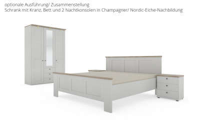 Marlow von Wiemann - Schlafzimmer-Set mit Bett-Liegefläche 140x200 cm