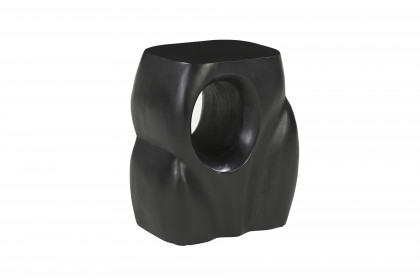 Black Smooth von SIT Möbel - Beistelltisch aus massivem Mangoholz in Schwarz