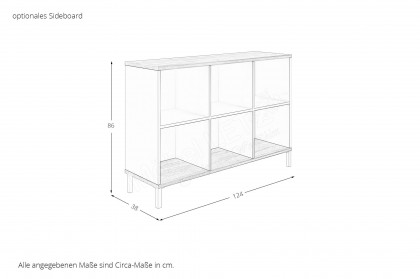 Lovely Aliv von YUNY by Paidi - Jugendzimmer 2-teilig off-white - Walnut