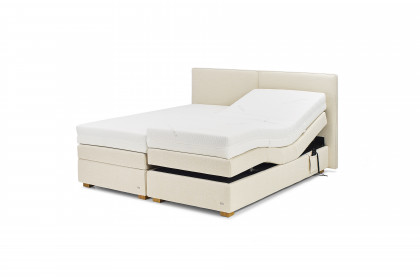 Camina-Dream von RUF Betten - Boxspringbett creme mit Motor