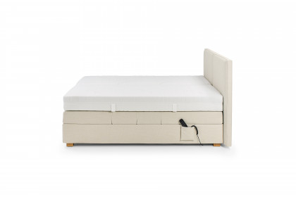 Camina-Dream von RUF Betten - Boxspringbett creme mit Motor