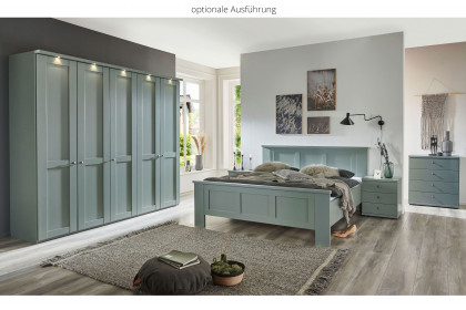 Marlow von Wiemann - Landhausmöbel: Schrank, Bett & Nachttische graphit