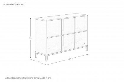 Sister Lou von YUNY by Paidi - Schrank 3-türig & Jugendbett creme-farben