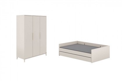 Sister Lou von YUNY by Paidi - Schrank und Liege mit Bettkasten/ Gästebett