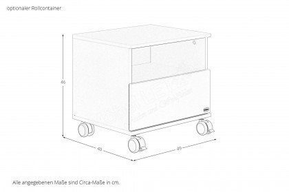 Sister Lou von YUNY by Paidi - schmaler Schrank und Bett mit Absturzsicherung