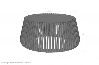 Black Smooth von SIT Möbel - Beistelltisch schwarz