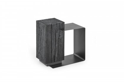 Naturstücke von Hartmann - Beistelltisch 1005 Kernesche anthrazit/ Metall