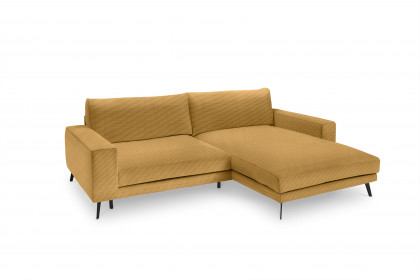 Kansas von set one by Musterring - Eckgarnitur rechts mustard