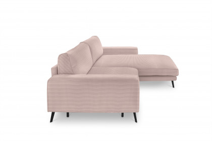 Kansas von set one by Musterring - Eckcouch Ausführung rechts flamingo