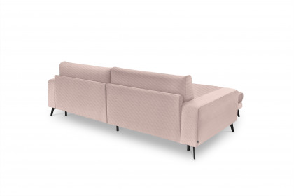 Kansas von set one by Musterring - Eckcouch Ausführung rechts flamingo