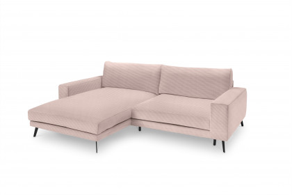 Kansas von set one by Musterring - Eckcouch Ausführung links flamingo