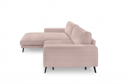 Kansas von set one by Musterring - Eckcouch Ausführung links flamingo