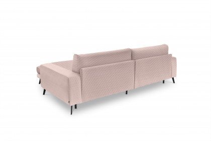 Kansas von set one by Musterring - Eckcouch Ausführung links flamingo