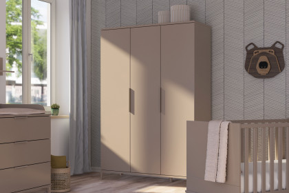 Brother Stu von YUNY by Paidi - Schrank 3-türig & Jugendbett taupe