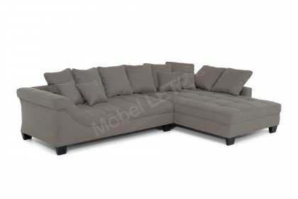 Bologna von Nova Via - Eckgarnitur rechts taupe