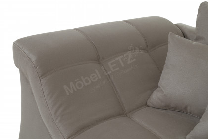 Bologna von Nova Via - Polsterecke taupe