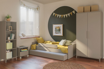 Brother Stu von YUNY by Paidi - Schrank schmal & Kinderbett mit Rausfallschutz