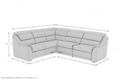 1505 von Himolla - Ledersofa shadow