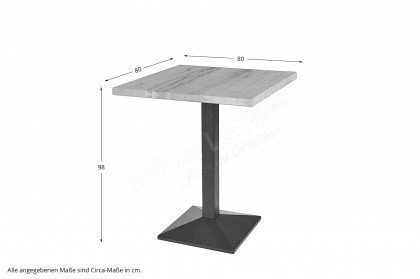 Compact Dining von BODAHL MØBLER - Bartisch Rustic Oak oil finish
