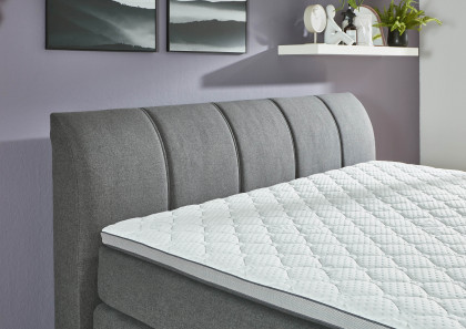 Davie-BX2460 von Sun Garden - Boxspringbett anthrazit