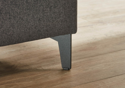 Davie-BX2460 von Sun Garden - Boxspringbett anthrazit