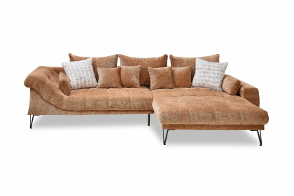 Garda von Benformato - Eckgarnitur Variante rechts koralle