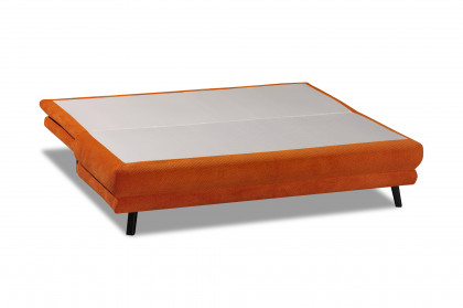 Boyd von Restyl - Schlafsofa rost mit Bettkasten