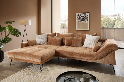 Garda von Benformato - Eckcouch koralle