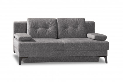 Fanny-Sleep von Restyl - Schlafsofa mit Bettkasten grau