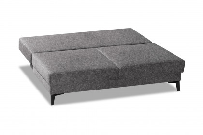 Fanny-Sleep von Restyl - Schlafsofa mit Bettkasten grau