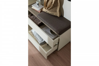 Luis von Sudbrock - Garderobenset in Magnolie und Eiche sahara