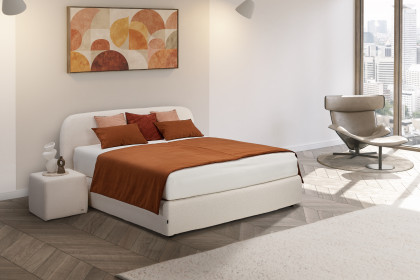 Elva von RUF Betten - Boxspringbett in Komforthöhe beige