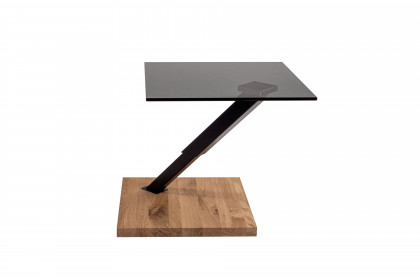 Mars K691 von Ronald Schmitt - Couchtisch in Parsolglas/ Wildeiche