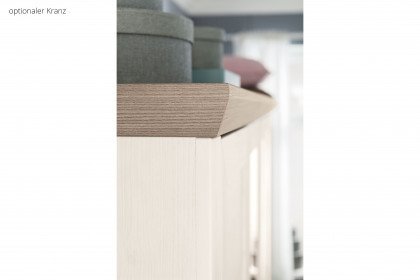 York von set one by Musterring - Schrank im Landhaus-Stil grau mit Spiegel