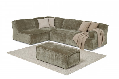 Platani von Easy Sofa - Eckcouch taupe