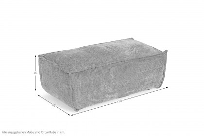 Platani von Easy Sofa - Eckcouch taupe