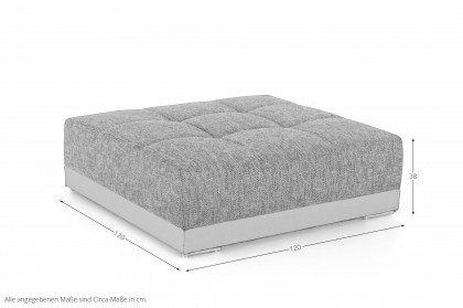 Moldau von Job - Hocker grau